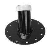 Fuel Cell Gas Tank 45 Degree 1.5" Remote Fast Fill 2.75" Filler Neck+Cap Black